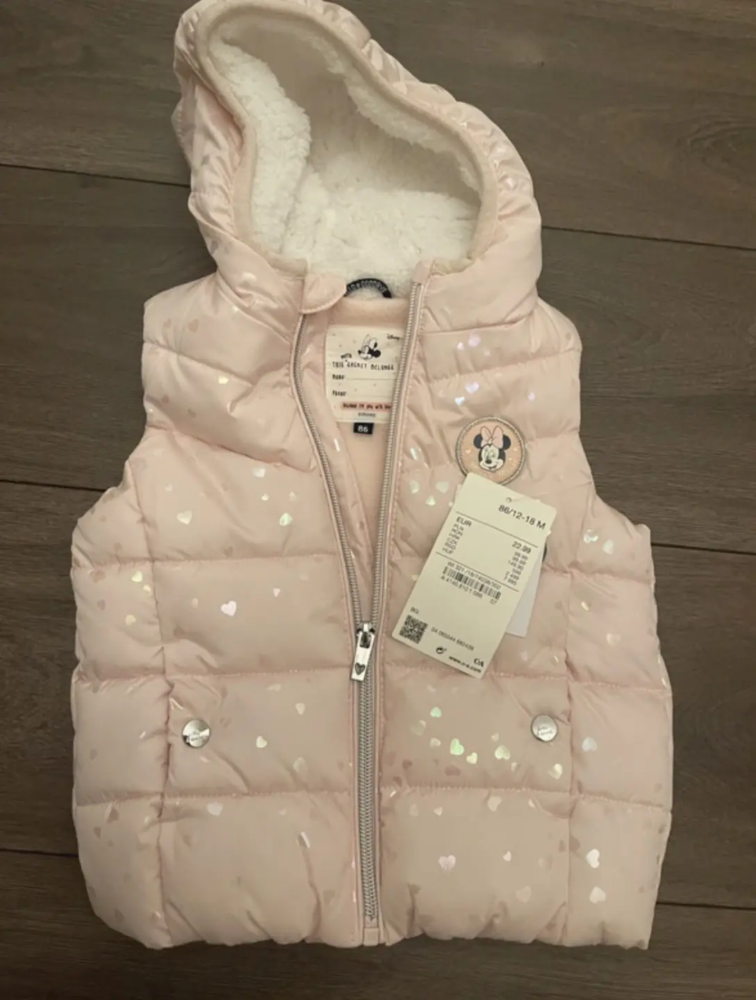 Minnie mouse body warmer