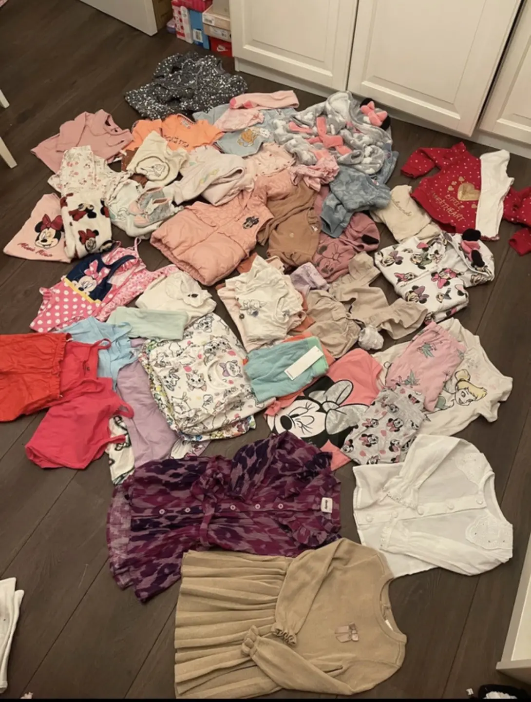 Heel veel meisjes kinderkleding pakket