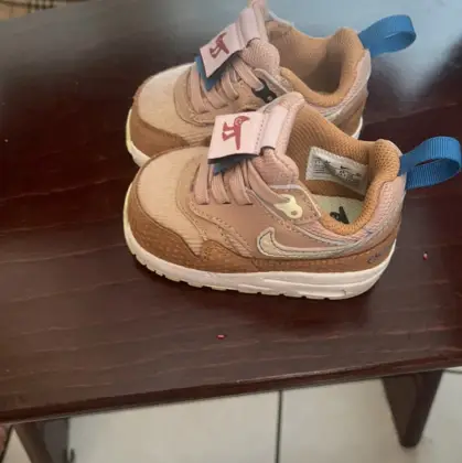 Kinder Nike air max 1 se easy on td flax
